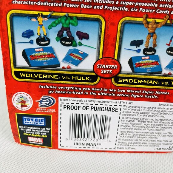 Marvel Legends Showdown Booster Pack Super Poseable IRON MAN Figure - Picture 5 of 7